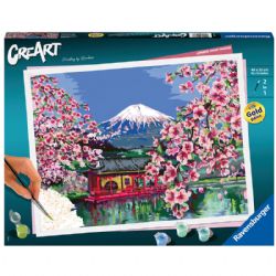 PEINTURE À NUMÉROS CREART RAVENSBURGER - PRINTEMPS JAPONAIS - 12